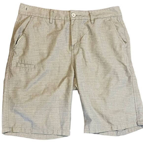 Ezekiel Tweed Chino Shorts waist 34 Tan - Picture 1 of 7